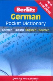 German (Berlitz Pocket Dictionary)