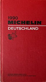 Michelin Red Guide Deutschland 1990