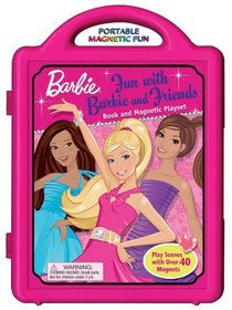 Fun with Barbie and Friends Storybook and Magnetic Playset