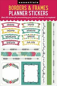Essentials Planner Stickers - Borders and Frames (Over 190 Stickers)