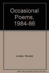 Occasional Poems, 1984-86