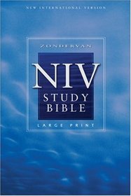 Zondervan NIV Study Bible, Large Print