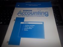 Glencoe Accounting Real World Applications & Connections: Spreadsheet User's Guide with Solutions