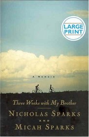 Three Weeks with My Brother (Large Print)