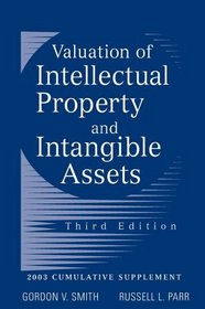 Valuation of Intellectual Property and Intangible Assets: 2000 Cumulative Supplement