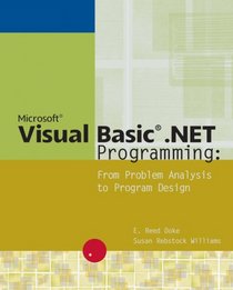 Microsoft Visual Basic .NET Programming: From Problem Analysis to Program Design