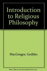 Introduction to religious philosophy.