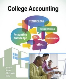 Working Papers with Study Guide, Chapter 13-24 for Nobles/Scott/McQuaig/Bille's College Accounting, 11th