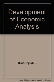 Development of economic analysis (The Irwin series in economics)