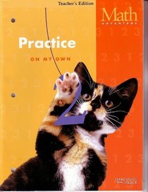 Harcourt Brace Math Advantage Practice Workbook on My Own, Teachers Edition Grade K
