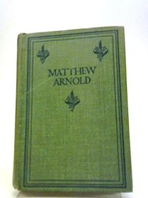 Matthew Arnold (Writers & Their Work S)