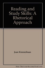 Reading and Study Skills: A Rhetorical Approach