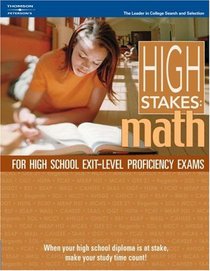 High Stakes:  Math 1st edition (High Stakes Test Series)