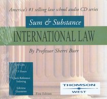 Burr's Sum And Substance Audio Set on International Law