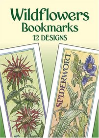 Wildflowers Bookmarks: 12 Designs