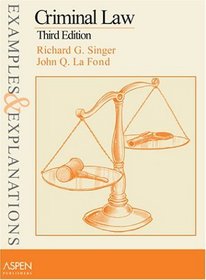 Criminal Law: Examples and Explanations (Examples  Explanations Series)