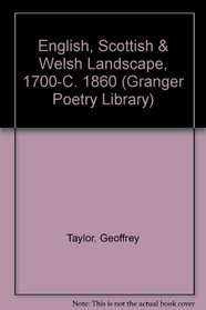 English, Scottish & Welsh Landscape, 1700-C. 1860 (Granger Poetry Library)