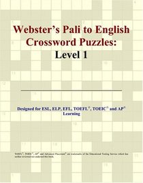 Webster's Pali to English Crossword Puzzles: Level 1