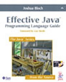 Effective Java(TM) Programming Language Guide with Java Class Libraries Posters
