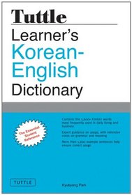 Tuttle Learner's Korean-English Dictionary