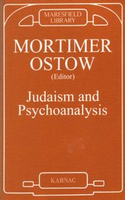 Judaism & Psychoanalysis (Maresfield Library)