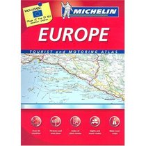 Michelin Road Atlas to Europe, Scale 1:1,000,000