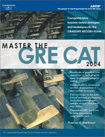 Master the Gre Cat 2004 (Academic Test Preparation Series)