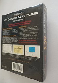 Barron's Computer Study Program for the Act