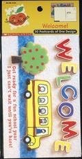 Smile Note Postcards: Welcome to My Class (Grades PreK-8)