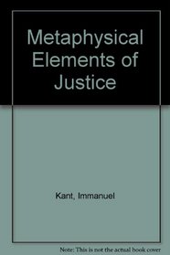 Metaphysical Elements of Justice