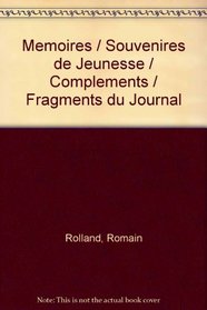 Memoires /  Souvenires de Jeunesse /  Complements /  Fragments du Journal