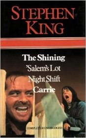 Stephen King: The Shining / Salems Lot / Night Shift / Carrie