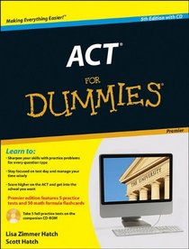 ACT For Dummies, with CD