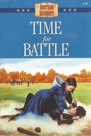 Time for Battle (American Adventure, Bk 22)