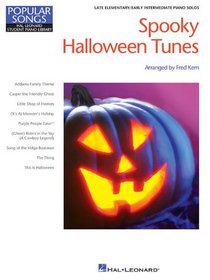 Spooky Halloween Tunes: Hal Leonard Student Piano Library Popular Songs Series