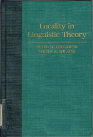 Locality in Linguistic Theory