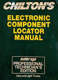 Chilton's Electronic Component Locator Manual/Motor Age Professional Mechanics Edition