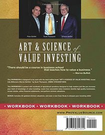Art & Science Of Value Investing: Workbook