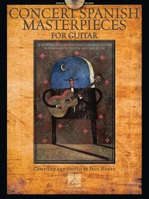 Concert Spanish Masterpieces for Guitar (Book & CD)