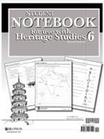 Student Notebook for use with Heritage Studies 6 for Christian Schools