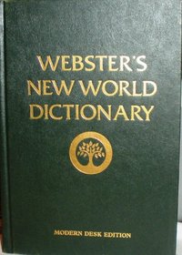 Webster's New World Dictionary Modern Desk Edition