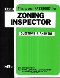 Zoning Inspector (Passbook for Career Opportunities)