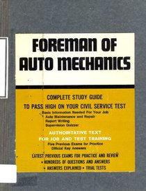Foreman of Auto Mechanics