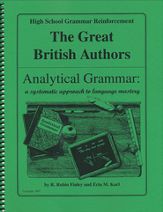 Analytical Grammar: High School Reinforcement- Great British Authors