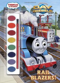Rail Blazers! (Thomas & Friends) (Paint Box Book)