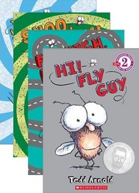 Fly Guy Readers Pack: Hi! Fly Guy; Shoo, Fly Guy!; There Was an Old Lady Who Swallowed Fly Guy; Fly High, Fly Guy! (4 Books)