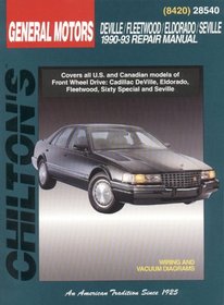 GM DeVille/Fleetwood/Eldorado/Seville 1990-93 (Chilton's Total Car Care Part No 8420)