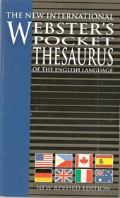 The New International Webster's Pocket Thesaurus