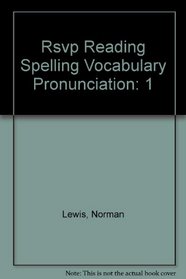 Rsvp Reading Spelling Vocabulary Pronunciation