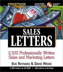 Streetwise Sales Letters (Adams Streetwise Series)